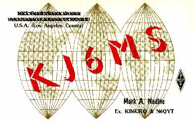 KJ6MS QSL Card